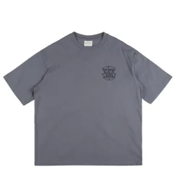 Drole de Monsieur T-Shirts*Le T-Shirt Slogan Tresses Slate Blue