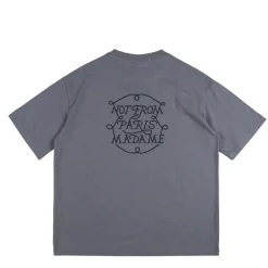 Drole de Monsieur T-Shirts*Le T-Shirt Slogan Tresses Slate Blue