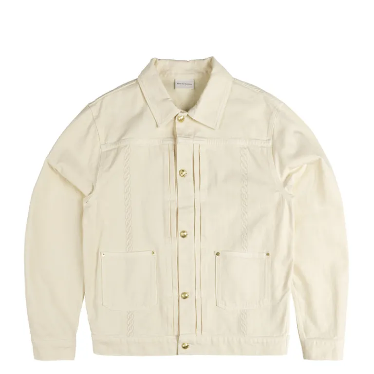 Drole de Monsieur Gilets*Le Veste Denim Medicis Off-White