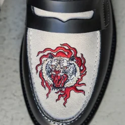 Duke + Dexter Sneakers En Cuir|Loafer*Wilde Penny Loafer Fire Tiger