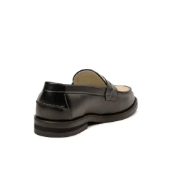 Duke + Dexter Sneakers En Cuir|Loafer*Wilde Rattan Loafer Black / White
