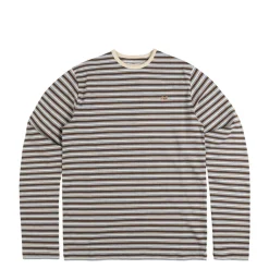 ERL T-Shirts*Striped Long Sleeve T-Shirt Knit Brown