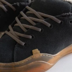 ERL Sneakers En Cuir|Chunky Sneakers*Suede Vamp Skate Sneaker Black