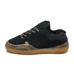 ERL Sneakers En Cuir|Chunky Sneakers*Suede Vamp Skate Sneaker Black