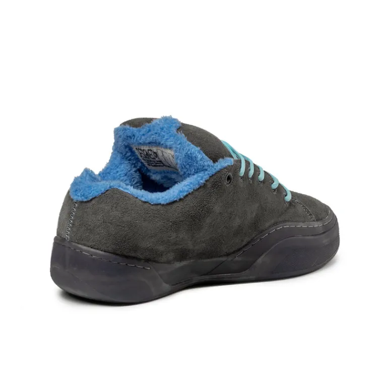 ERL Sneakers En Cuir|Chunky Sneakers*Suede Vamp Skate Sneaker Grey