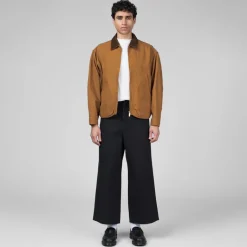 Farah Japan Gilets*Duck Short Jacket Camel