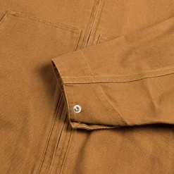 Farah Japan Gilets*Duck Short Jacket Camel