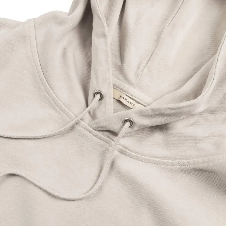 Farah Japan Sweats À Capuche*P.D. Graphic Pullover Hoodie Light Grey
