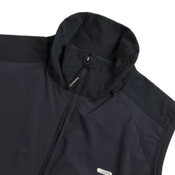 Farah Japan Vestes*Stand Collar Zip Up Vests Navy