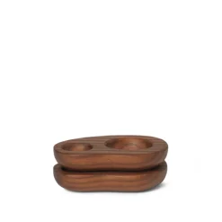 Ferm Living Vaisselle|Cuisine*Cairn Egg Holder Dark Brown