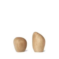 Ferm Living Vaisselle|Cuisine*Cairn Salt and Pepper Shakers Oak