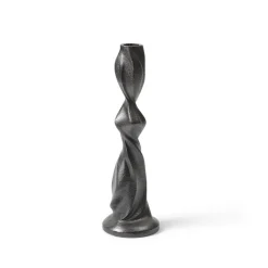 Ferm Living Bougies & Parfums D'Ambiance*Gale Candle Holder - Medium Blackened Aluminium