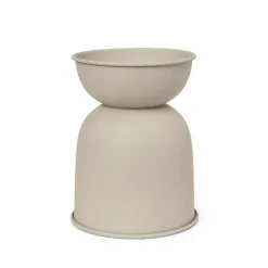 Ferm Living Vases*Hourglass Pot - Extra Small Cashmere