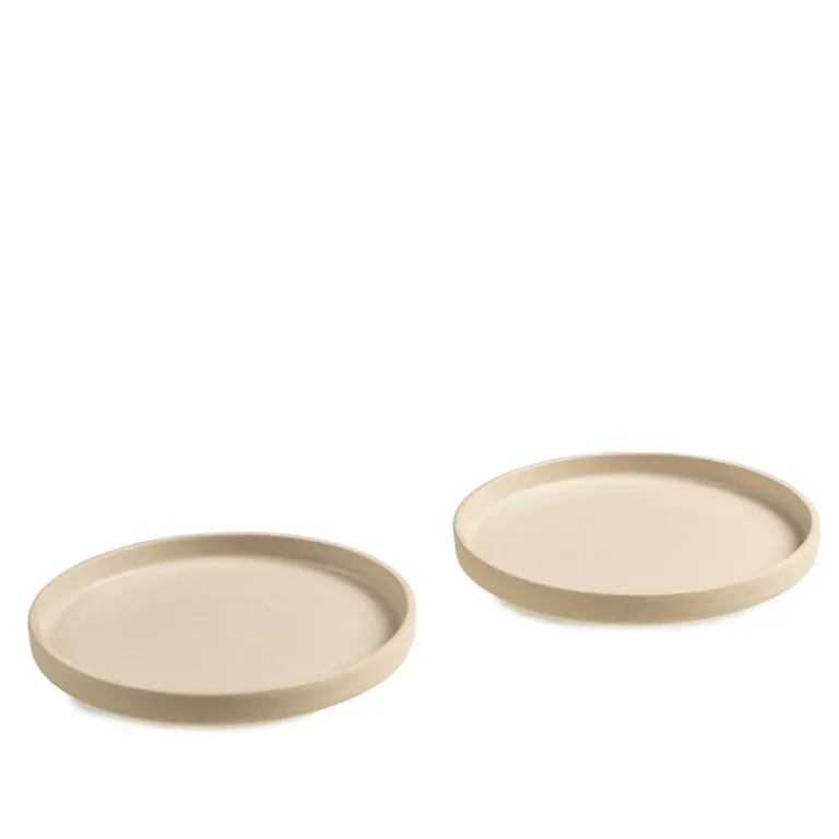 Frama Vaisselle*Otto Ceramic Plates Set Of Two Small Natural