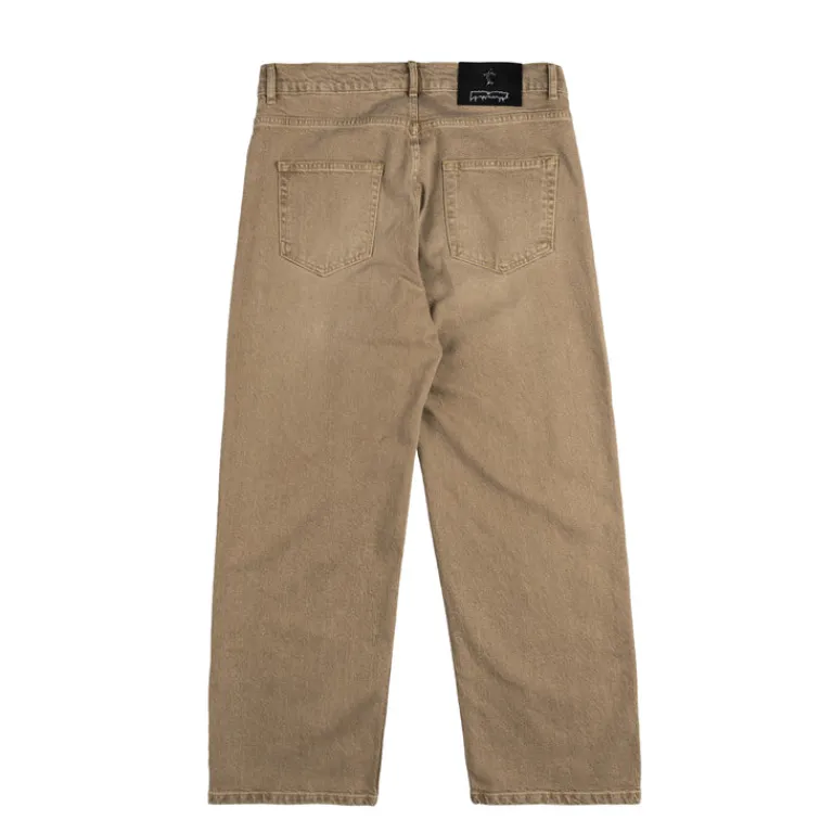 Fucking Awesome Pantalons*Fecke Washed Jeans Washed Brown