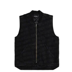 Fucking Awesome Vestes*Stamp Denim Vest Black