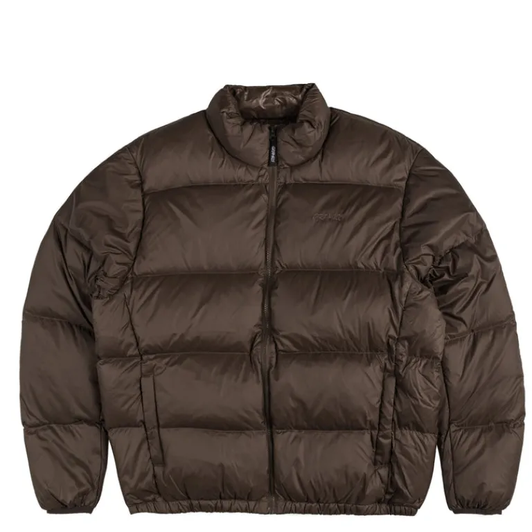 Gramicci Gilets*Down Puffer Jacket Dark Brown