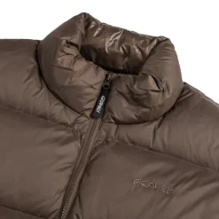 Gramicci Gilets*Down Puffer Jacket Dark Brown