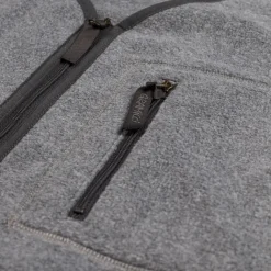 Gramicci Pullover*Fleece Cardigan Zip-Up Heather Charcoal