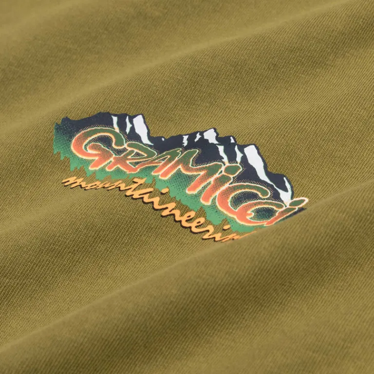 Gramicci T-Shirts*Mountaineering Tee Pistachio Pigment
