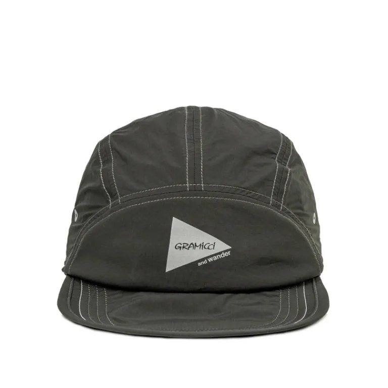 Gramicci Alle Anzeigen|Caps & Bucket Hats*x And Wander Brushed Nylon Sunshade Cap Charcoal
