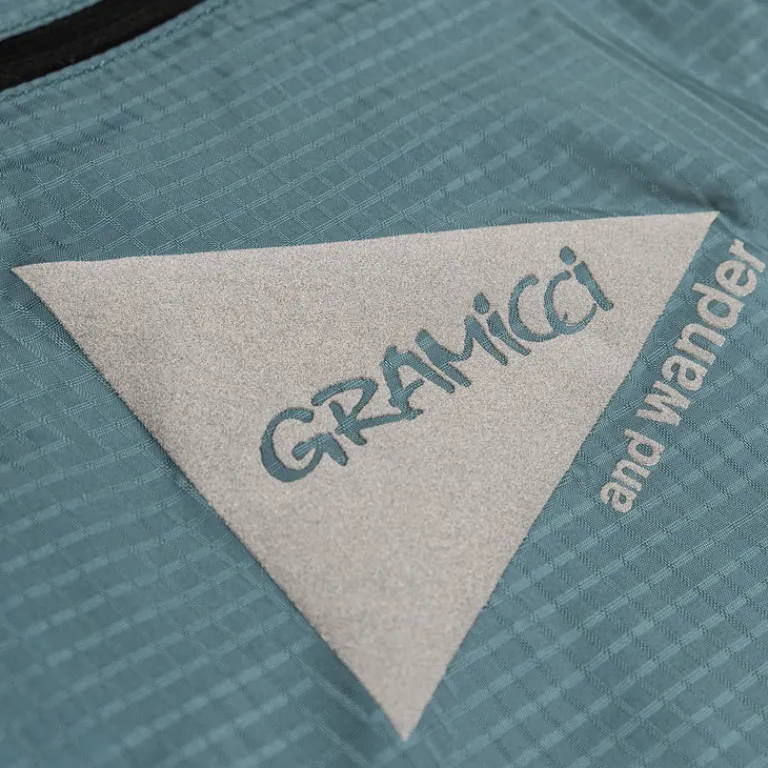 Gramicci Alle Anzeigen|Sacs*x And Wander Nylon Sacoche Blue Green