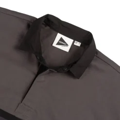 Gramicci T-Shirts*x And Wander Tech Rugby Shirt Charcoal