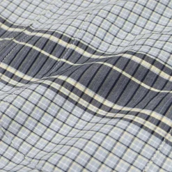 Gramicci Chemises*Zip Up Wave Shirt Pacific Plaid