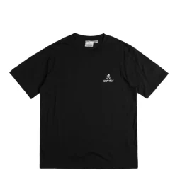 Gramicci T-Shirts*One Point Logo Tee Black