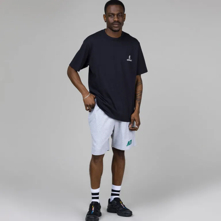 Gramicci T-Shirts*One Point Logo Tee Black