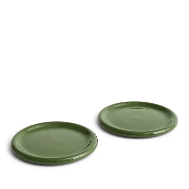 HAY Vaisselle*Barro Plate Set of 2 Green