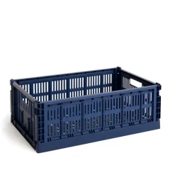 HAY Rangement*Colour Crate Large Dark Blue