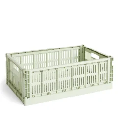 HAY Rangement*Colour Crate Large Mint