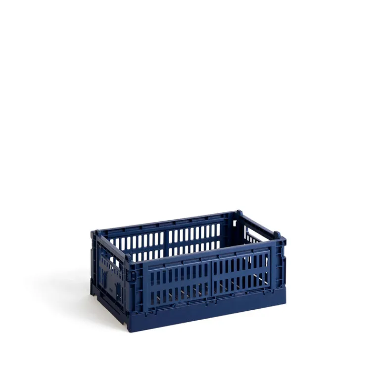 HAY Rangement*Colour Crate Small Dark Blue
