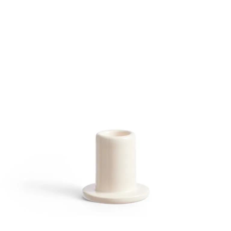HAY Bougies & Parfums D'Ambiance*Tube Candleholder Small Off White