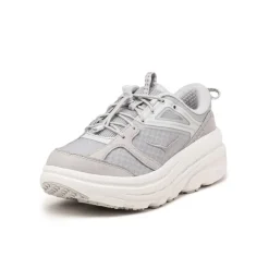 HOKA Sneakers En Cuir*Bondi B3 LS Cosmic Grey / White