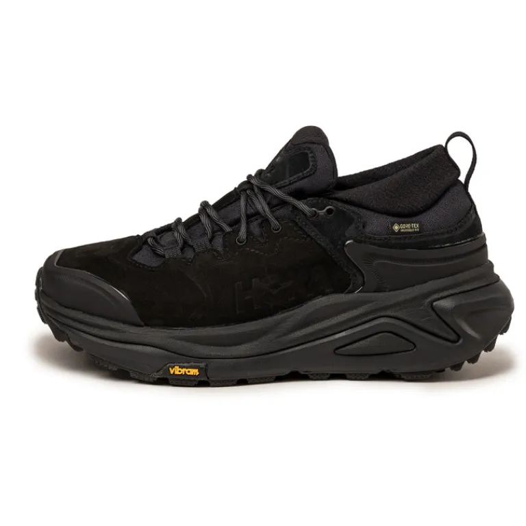 HOKA Sneakers Imperméables|Sneakers En Cuir*Kaha 3 Low GTX Black / Black