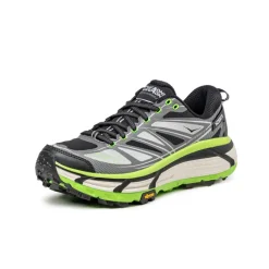 HOKA Baskets D'Extérieur|Sneakers Végétaliens*Mafate Speed 2 Black / Electric Green