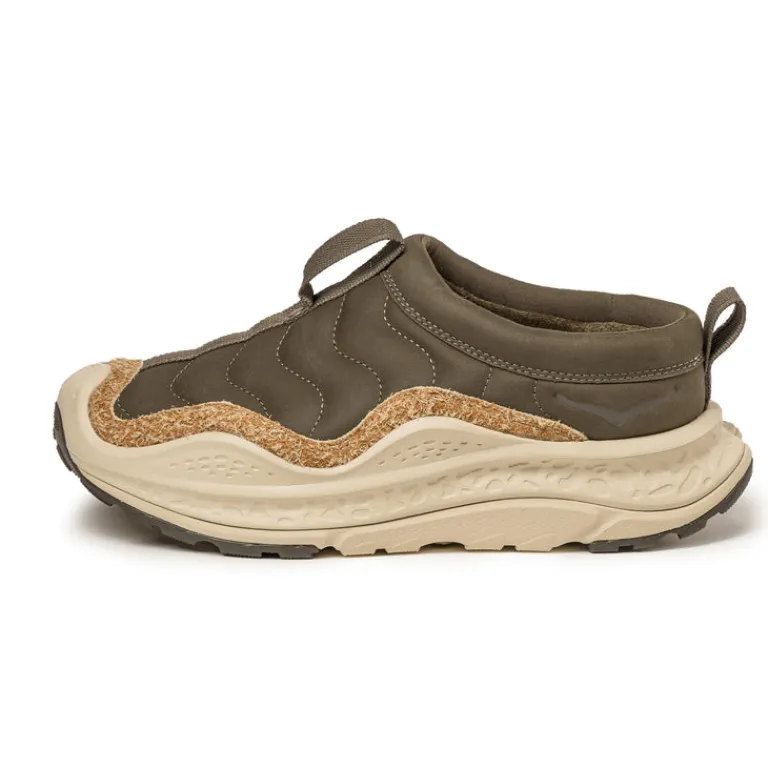 HOKA Sneakers En Cuir|Chunky Sneakers*Ora Primo Antique Olive / Oat Milk