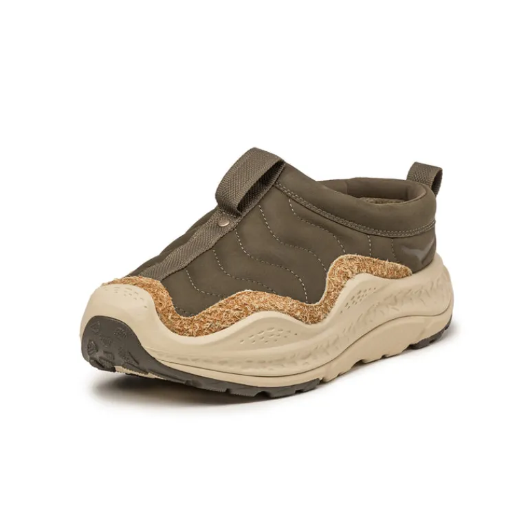 HOKA Sneakers En Cuir|Chunky Sneakers*Ora Primo Antique Olive / Oat Milk