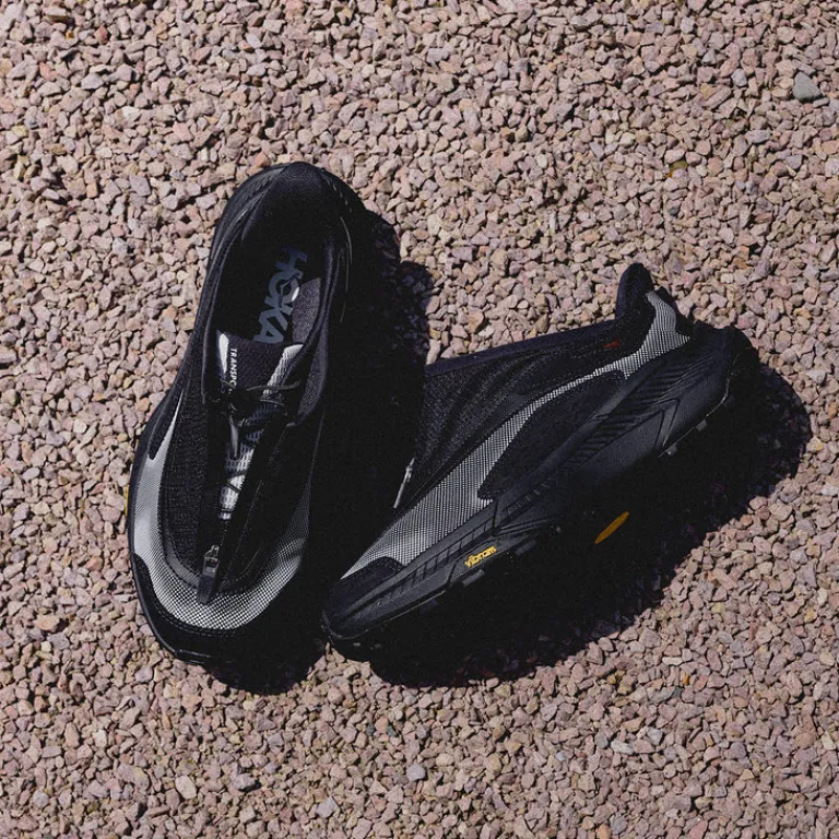 HOKA Sneakers Végétaliens|Baskets D'Extérieur*Project Transport Black / White