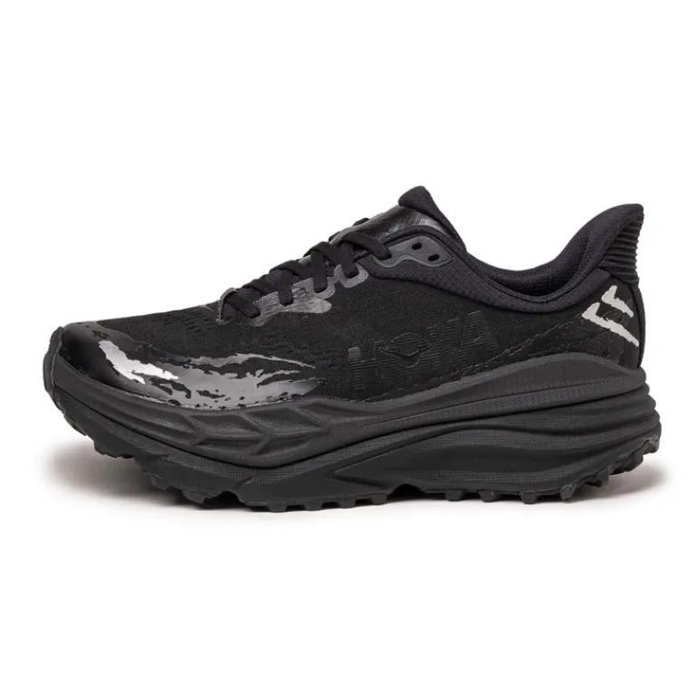 HOKA Sneakers En Cuir|Baskets D'Extérieur*Stinson 7 Black / Black