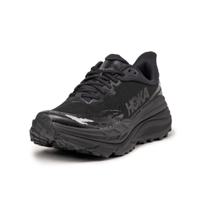 HOKA Sneakers En Cuir|Baskets D'Extérieur*Stinson 7 Black / Black