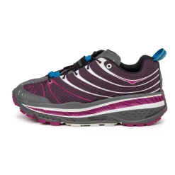 HOKA Sneakers En Cuir|Baskets D'Extérieur*Stinson Evo OG Aubergine / Fuchsia / Anthracite