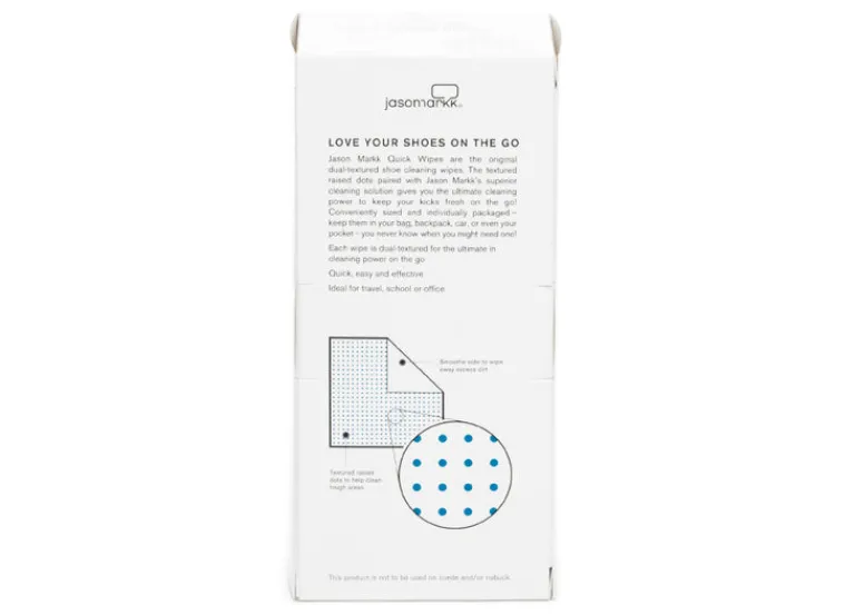 Jason Markk Alle Anzeigen|Nettoyeur Sournois*Quick Wipes 30 Pack White