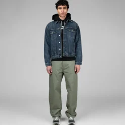 Jeanerica Gilets*Joe Denim Jacket Dark Blue Righe