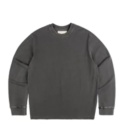 Jeanerica T-Shirts*Leo Long-sleeve Washed Black