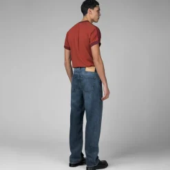 JW Anderson Pantalons*5 Pocket Straight Leg Trousers Mid Blue