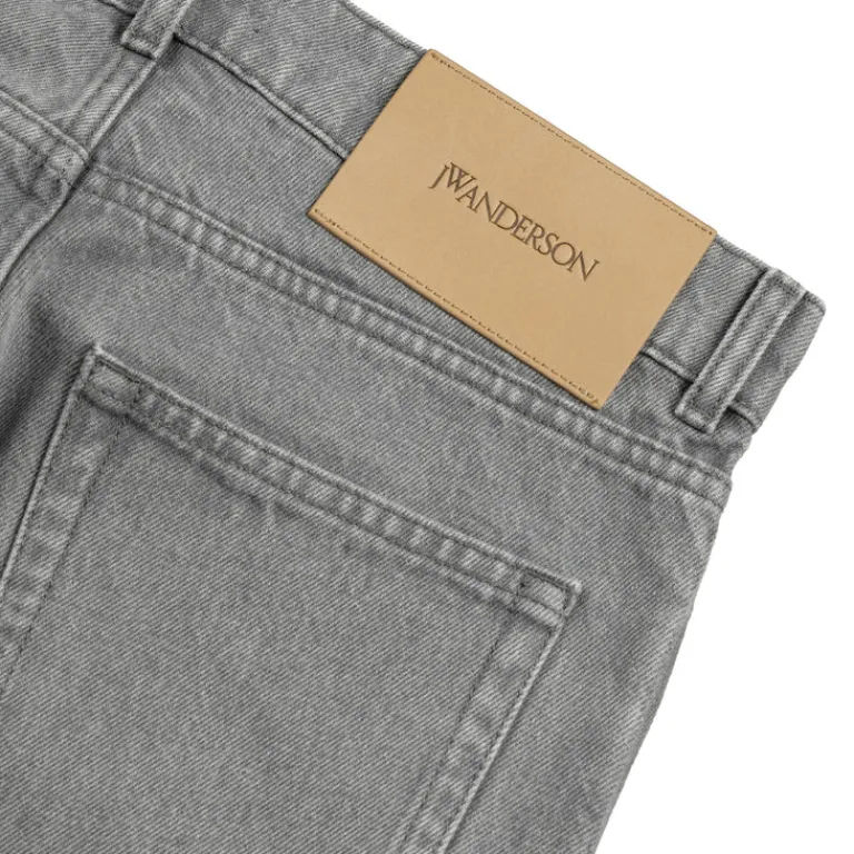JW Anderson Pantalons*Bootcut Jeans Light Grey