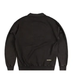 JW Anderson Pullover*Garment Dye V Neck Cardigan Washed Black